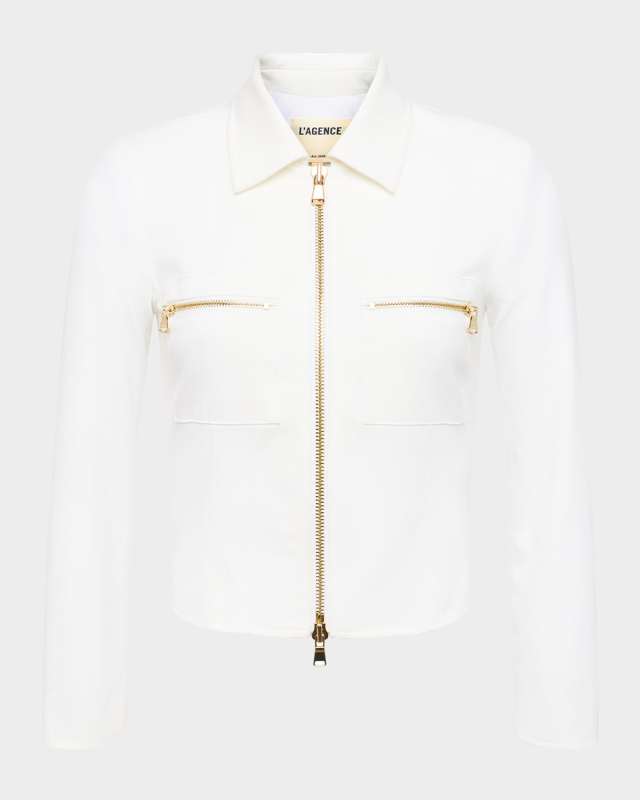 Calianna Zip-Front Shacket